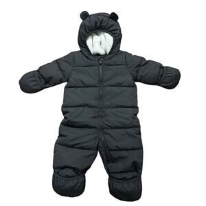 Baby GAP ColdControl Max Puffer Snowsuit 3–6M Bear Ear Hood